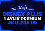 [⭐4K Ultra HD] Disney Plus 1 Aylık & Garanti