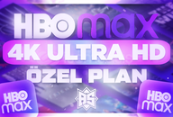 4K ULTRA HD + HBO Max | Özel Plan