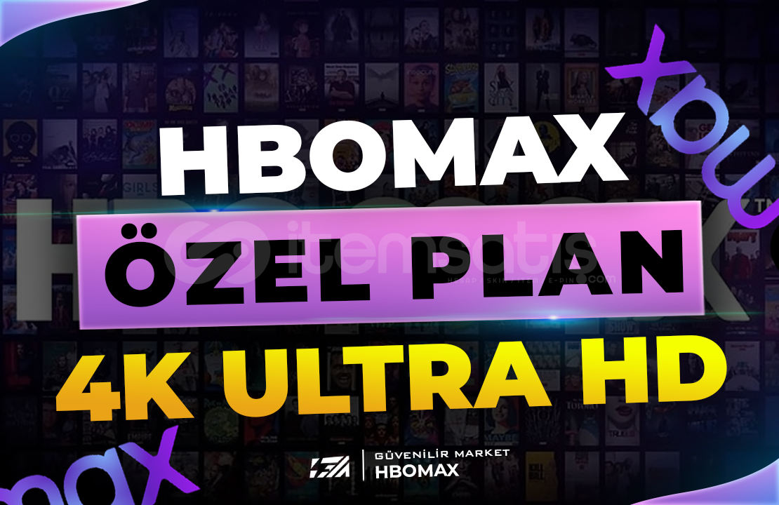 ⭐ÖZEL PLAN⭐HBOMax 4K Ultra HD 1 Aylık⭐ ⭐ÖZEL PLAN⭐HBOMax 4K Ultra HD 1 Aylık⭐
