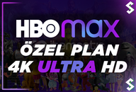 4K ULTRA HD + HBO Max | Özel Plan