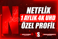 ⭐[4K ULTRA HD]⭐ KİŞİYE ÖZEL NETFLİX 1 AYLIK⭐
