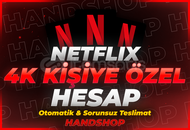 ⭐[4K ULTRA HD] KİŞİYE ÖZEL NETFLİX 1 AYLIK⭐