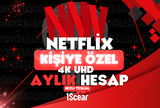 ⭐4K ULTRA HD KİŞİYE ÖZEL NETFLİX 