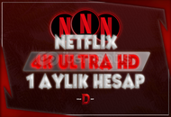 ⭐[4K ULTRA HD]⭐NETFLİX 1 AYLIK HESAP⭐Son Stok⭐