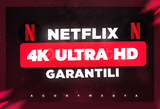 [4K Ultra HD] Netflix 1 Aylık + Sorunsuz