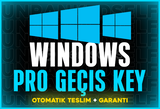 Windows 10/11 Pro'ya Geçiş Keyi