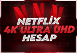 [4K ULTRA HD] Netflix Aylık Hesap