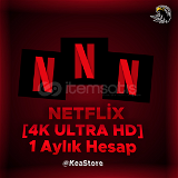 [4K ULTRA HD] Netflix Aylık Hesap K&S