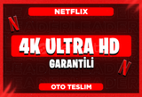 ✨ 4K ULTRA HD NETFLİX & HESAP & 1 AYLIK ✨