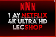 [KİŞİYE ÖZEL 4K ULTRA HD] Netlfix 1 Aylık 