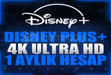 ⭐️ 4K ULTRA HD SORUNSUZ AYLIK DİSNEY PLUS ⭐️