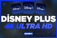 1 AYLIK 4K ULTRA HD DİSNEY PLUS + GARANTİ