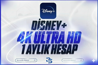 ⭐4K ULTRAHD DİSNEY + 1 AY + GARANTİ⭐