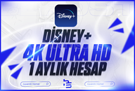 ⭐4K ULTRAHD DİSNEY + 1 AY + GARANTİ⭐