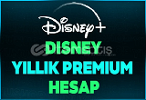 [4K ULTRA HD] Disney+ Premium Yıllık Hesap