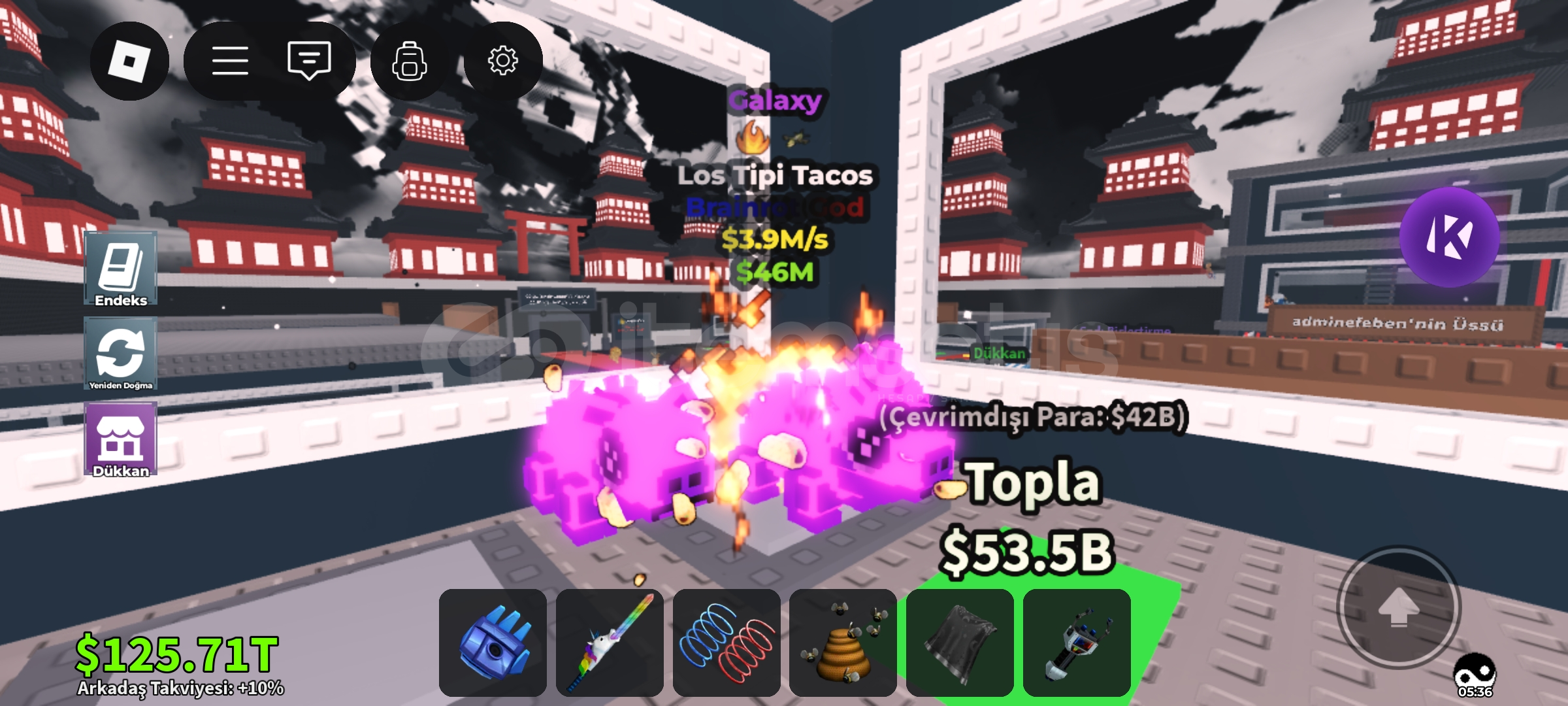 4m galaxy LOS TİPİ TAKOS 2 bomba efektli  4m galaxy LOS TİPİ TAKOS 2 bomba efektli