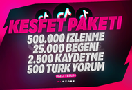 ⭐ 4X [ANINDA] Keşfet Premium Paket TikTok ⭐