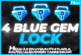 ⭐️4x Blue Gem Lock |✅Hızlı Teslimat!