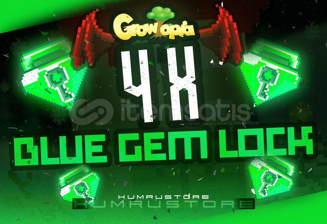 4x Blue Gem Lock Hızlı Teslimat 4x Blue Gem Lock Hızlı Teslimat