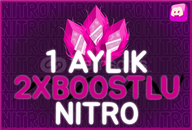 ( 4x Boost - OTO ) 2x Aylık Nitro + 4x Extra