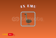 ⭐️ 4x Emu ⭐️ [ EN UYGUN ] ⭐️