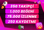 ⭐ 4X [ETKİLEŞİMLİ] INSTAGRAM KEŞFET PAKETİ ⭐ 