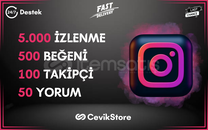 4x⭐[GARANTİ] INSTAGRAM KEŞFET PAKET 1⭐