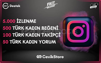 4x⭐[GARANTİ] INSTAGRAM KEŞFET PAKET 9⭐