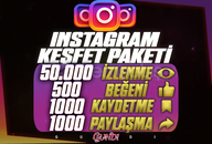 ⭐️ 4X [GARANTİ] İNSTAGRAM KEŞFET PAKETİ 1 ⭐