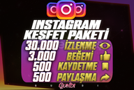 ⭐️ 4X [GARANTİ] İNSTAGRAM KEŞFET PAKETİ 2 ⭐