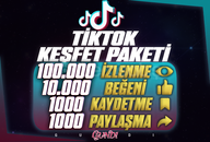 ⭐️ 4X [GARANTİ] TİKTOK KEŞFET PAKETİ 3 ⭐
