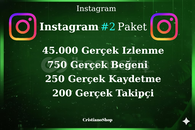 ⭐4X | [GARANTİLİ] İNSTAGRAM KEŞFET PAKETİ 2⭐