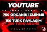 ⭐4X | GERÇEK TREND PAKETİ 4 + GARANTİ⭐