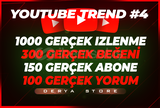 4X | GERÇEK TREND PAKETİ 4 | KEŞFET ETKİLİ