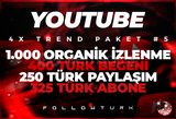 ⭐4X | GERÇEK TREND PAKETİ 5 | ANLIK + GARANTİ⭐