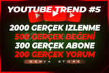 4X | GERÇEK TREND PAKETİ 5 | KEŞFET ETKİLİ