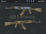 4x Holo Stickerlı AK-47 | Safari Mesh 
