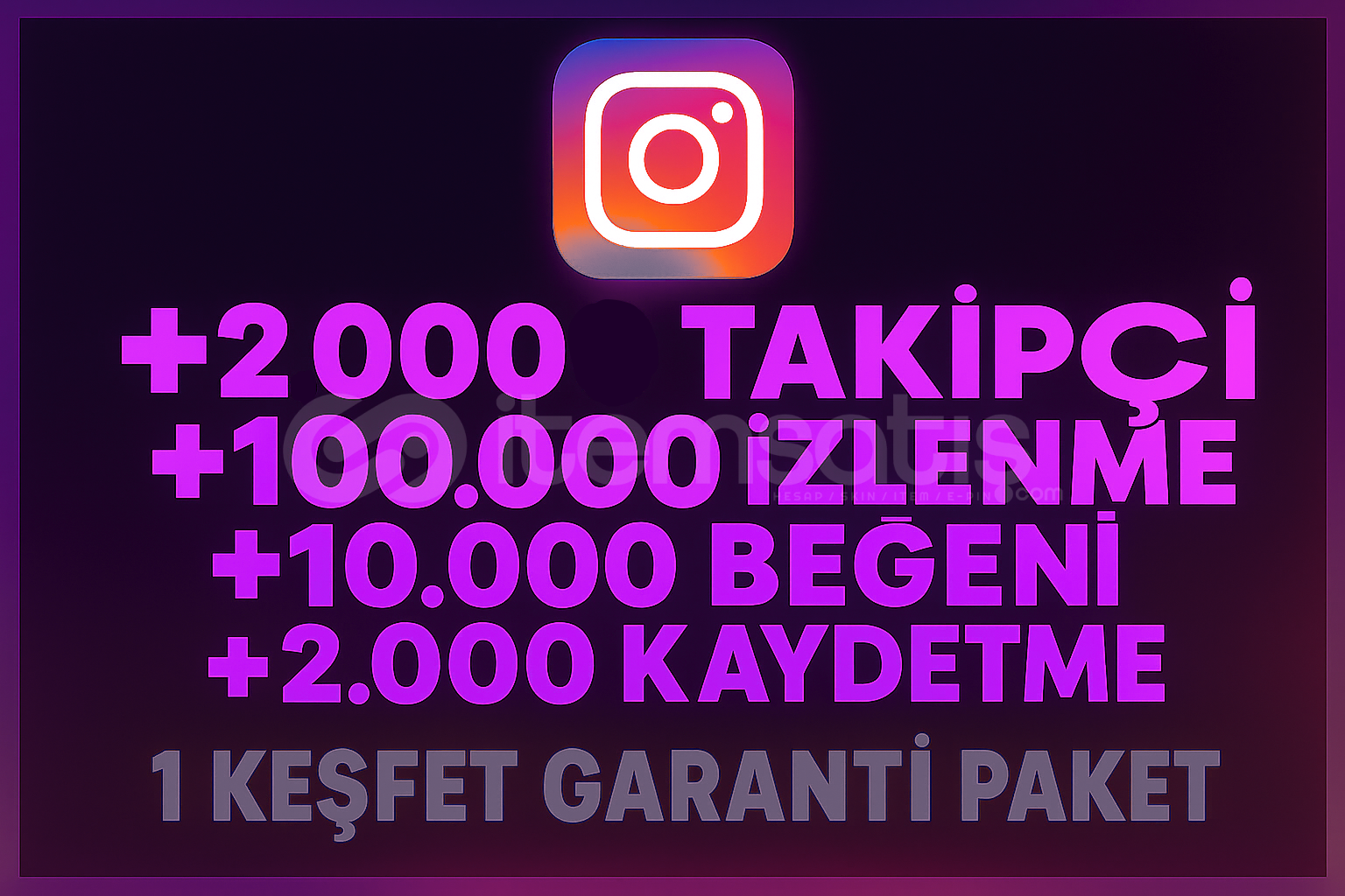 ! 4X / İNSTAGRAM GARANTİLİ KEŞFET PAKETİ -1- ! ! 4X / İNSTAGRAM GARANTİLİ KEŞFET PAKETİ -1- !
