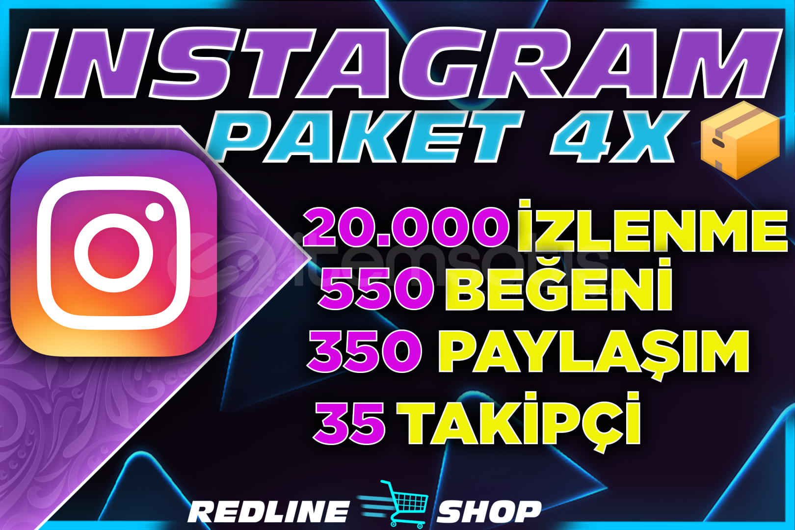 4X | İnstagram Keşfet Etkili Paket | MİNİ 4X | İnstagram Keşfet Etkili Paket | MİNİ