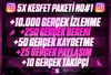 ⚡[5X] İNSTAGRAM KEŞFET ETKİLİ PAKET | NO #1⚡