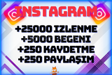 ⚡4X⚡INSTAGRAM KEŞFET PAKETİ 1⚡