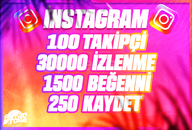 ⭐4X | INSTAGRAM KEŞFET PAKETİ 1⭐