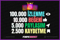 ⭐4X INSTAGRAM KEŞFET PAKETİ 1 ETKİLİ VE GÜVENLİ⭐