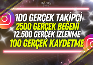 ⭐4X | INSTAGRAM KEŞFET PAKETİ 1 | KEŞFET