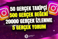 4X | INSTAGRAM KEŞFET PAKETİ 1 | KEŞFET