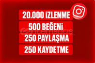 ⭐4X | INSTAGRAM KEŞFET PAKETİ 1 | KEŞFET⭐