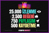 ⭐4X INSTAGRAM KEŞFET PAKETİ 15 ETKİLİ VE GÜVENLİ