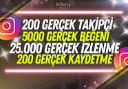 ⭐4X | INSTAGRAM KEŞFET PAKETİ 2 | KEŞFET