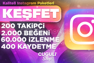 ⭐ 4X Instagram Keşfet Paketi 3️⃣ | Hızlı
