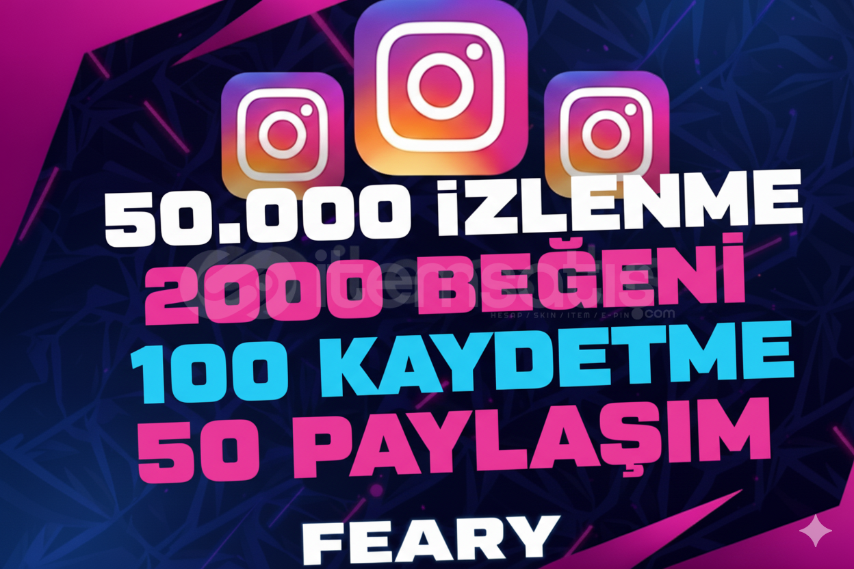 ⭐4x Keşfet PAKETİ⭐50.000 İZLENME 2K LİKE  ⭐4x Keşfet PAKETİ⭐50.000 İZLENME 2K LİKE
